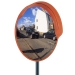 Traffic Mirror With Hood