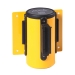 Wall Mounted Belt Barriers In Yellow