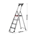 4 Treads Double Decker Stepladder Dimensions