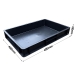 600 x 400 x 100mm black euro container