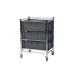 Chrome Euro Box 3 Tier Trolley