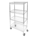 Chrome Wire Sloped Trolley