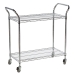 Chrome Wire 2 Tier Trolley