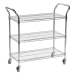 Chrome Wire 3 Tier Trolley