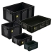 Euro Electro Conductive Containers in Black Group