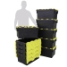 Black And Yellow 55 Litre Containers