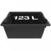 123 Litre Crates (Stack and Nest)