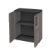 CLD084D Double Compact Cupboard Open