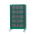 Mobile Container Rack With 5 Containers