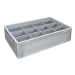Basicline Euro Container With 12 Compartments