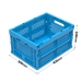 Perforated Folding Container In Blue