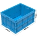 Folding Container In Blue Dimensions