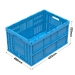 Perforated Folding Container in Blue
