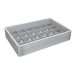 Basicline Euro Container With 24 Hole Glassware Inserts