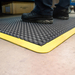 Bubblemat Anti-Fatigue Mat In Black And Yellow