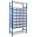 Expo 4 Shelving Bay D with Shelf Trays