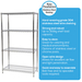 Eclipse Stainless Steel Shelving Key Features