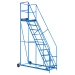 Warehouse Safety Steps In Blue