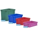 Coloured Stacking Euro Containers Range