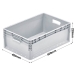 600 x 400 Grey Lightline Euro Container Dimensions