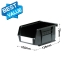 Size 2 Linbins in Black Recycled Plastic
