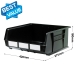 Size 8 Linbins in Black Recycled Plastic Dimensions
