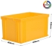 Bright Yellow Storage Boxes - 65 Litre