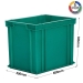 Green Storage Euro Containers That Are Stackable