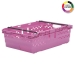 Pink Supermarket Style Bale Arm Crates