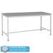 Square 4-leg design workbench with Laminate Worktop