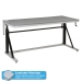 Adjustable Height Cantilever Workbench with Laminate Worktop