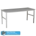 Bolt Adjustable Height Workbench With Steel Worktop