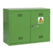 Chemical Green Storage Cabinet Example