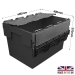 70 Litre ALC Container With Black Lid