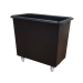 200 Litre Black Truck Container with Wheels