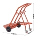 Double Cylinder Folding Trolley Dimensions
