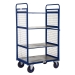 Distribution Trolley With 2 Sides And Shelves Tall