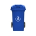 80 Litre Wheeled Bin In Blue