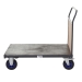 Single End Platform Truck Side View