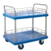 Proplaz Two Tier Trolley With Wire Surround