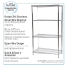Eclipse Stainless Steel Shelving Key Features