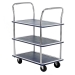 Lightweight 3 Shelf Trolley