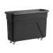 Black Bar Truck Bottle Skips And Bar Trolleys