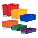 Coloured Stacking Euro Containers Range