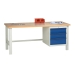 Heavy Duty Workbench With Drawers In Use