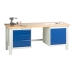 Heavy Duty Workbench With Drawers & Cupboard In Use