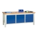 Heavy Duty Workbench With 3 Cupboard Units In Use