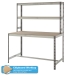 Mammoth Workbench (550 kg Capacity) with Chipboard Worktop & 2 x Upper Shelves