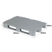 Hygienic Plastic Pallet DImensions