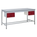 Taurus Utility Workbench with Two Drawers In Red